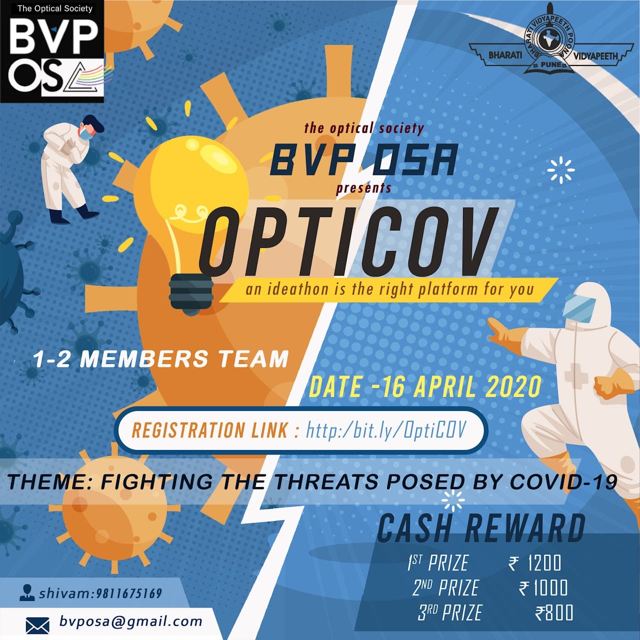 OptiCOV (Ideathon)